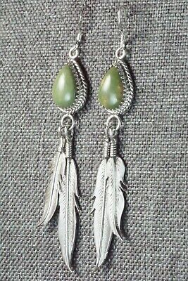 Turquoise & Sterling Silver Earrings - Judy Largo