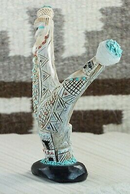 Corn Maiden Zuni Fetish Carving - Carl Etsate