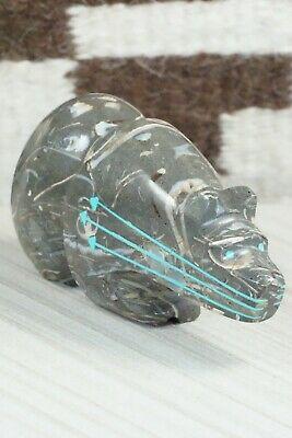 Bear Zuni Fetish Carving - Bernard Laiwakete - High Lonesome Trading
