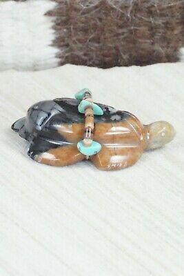 Turtle Zuni Fetish Carving - Daisy Natewa - High Lonesome Trading
