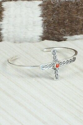 Coral & Sterling Silver Bracelet - Thomas Valencia
