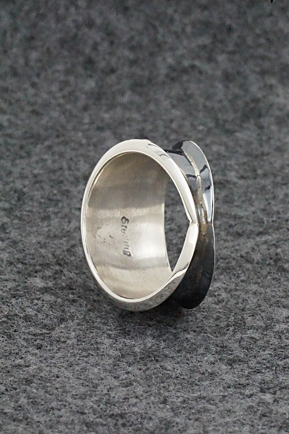 Turquoise & Sterling Silver Ring - Paul Largo - Size 8.75