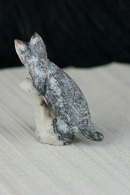 Bobcat Zuni Fetish Carving - Colin Weeka - High Lonesome Trading
