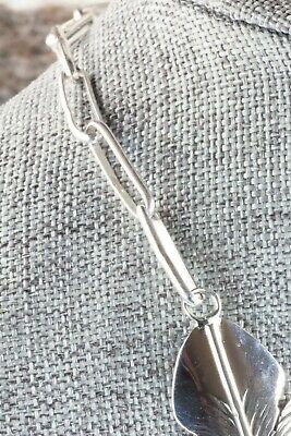 Sterling Silver Feather Necklace - Ben Begay