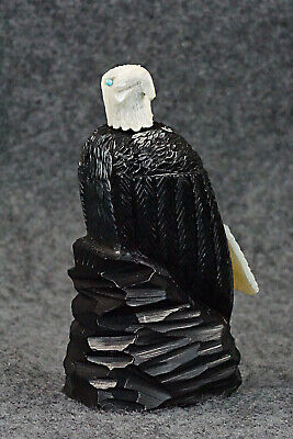 Bald Eagle Zuni Fetish Carving - Mike Tucson