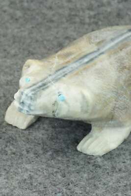 Badger Zuni Fetish Carving - Herbert Him