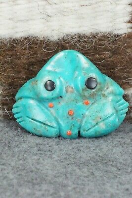 Frog Zuni Fetish Carving - Reynold Lunasee