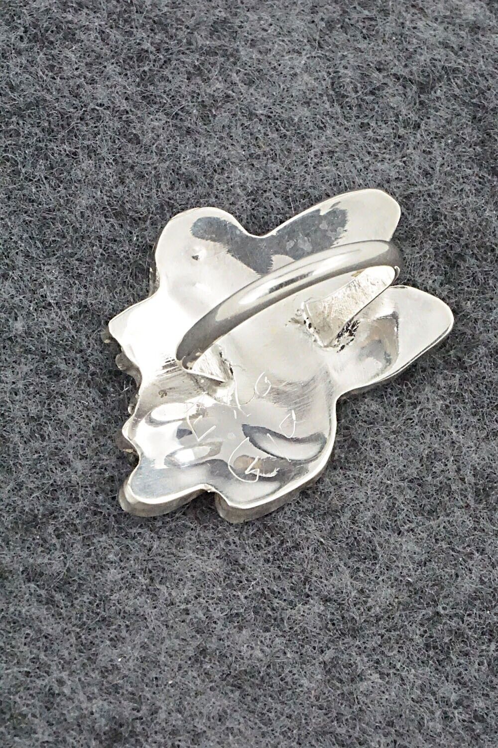Multi Stone & Sterling Silver Ring - Lenora Gia - Size 7.25