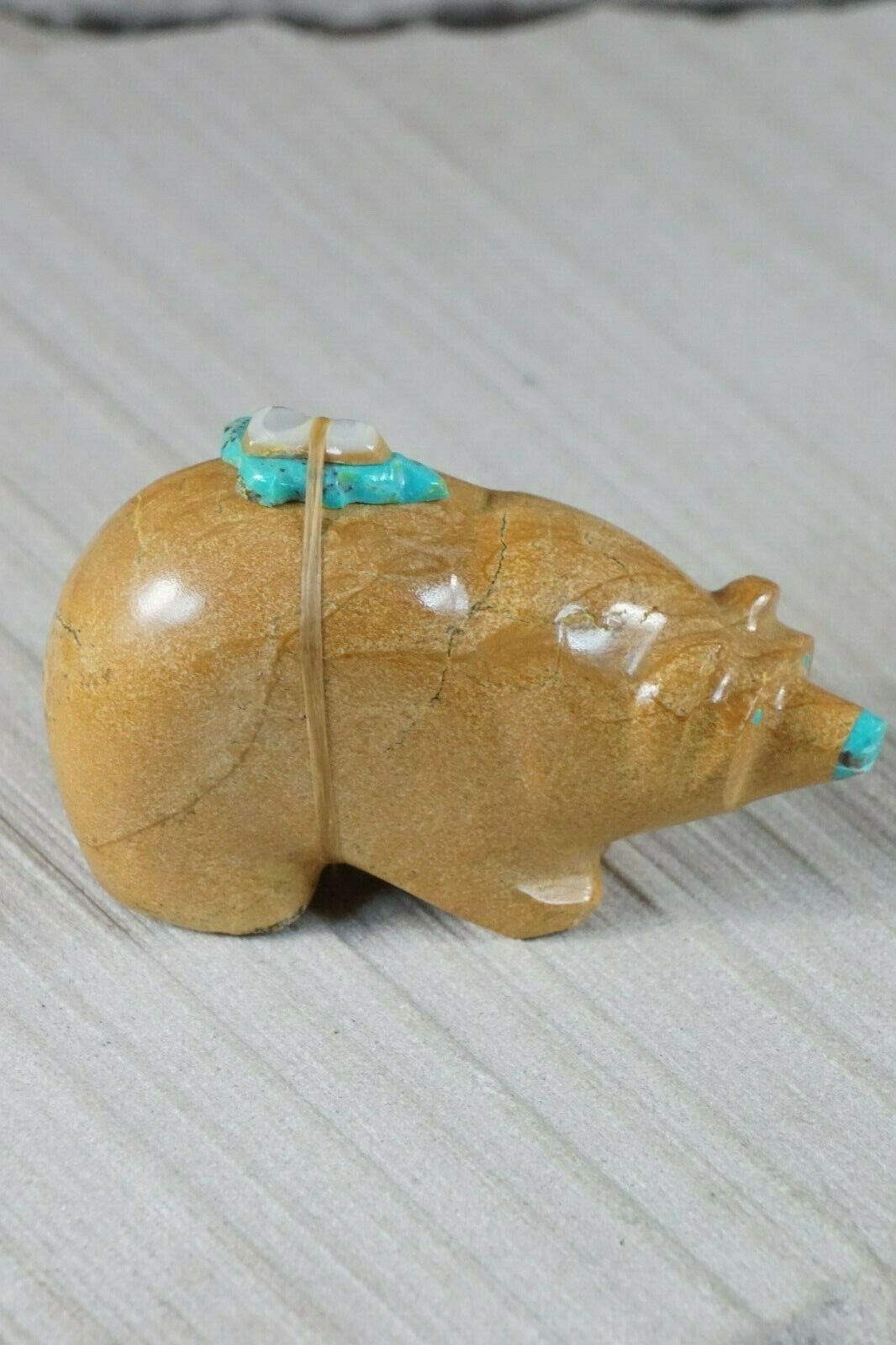 Bear Zuni Fetish Carving - Enrike Leekya - High Lonesome Trading