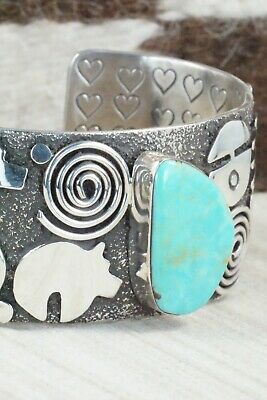 Turquoise & Sterling Silver Bracelet - Alex Sanchez
