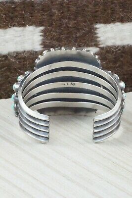 Turquoise & Sterling Silver Bracelet - Anthony Skeets