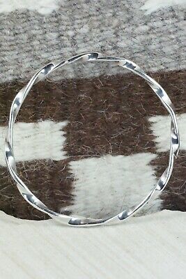 Sterling Silver Bangle - Elaine Tahe