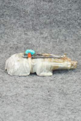 Badger Zuni Fetish Carving - Alex Tsethlikai