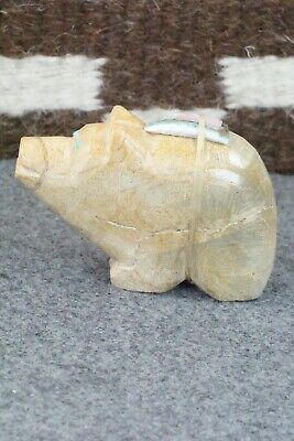 Bear Zuni Fetish Carving - Delvin Leekya