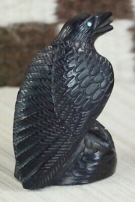 Crow Zuni Fetish Carving - Derrick Kaamasee