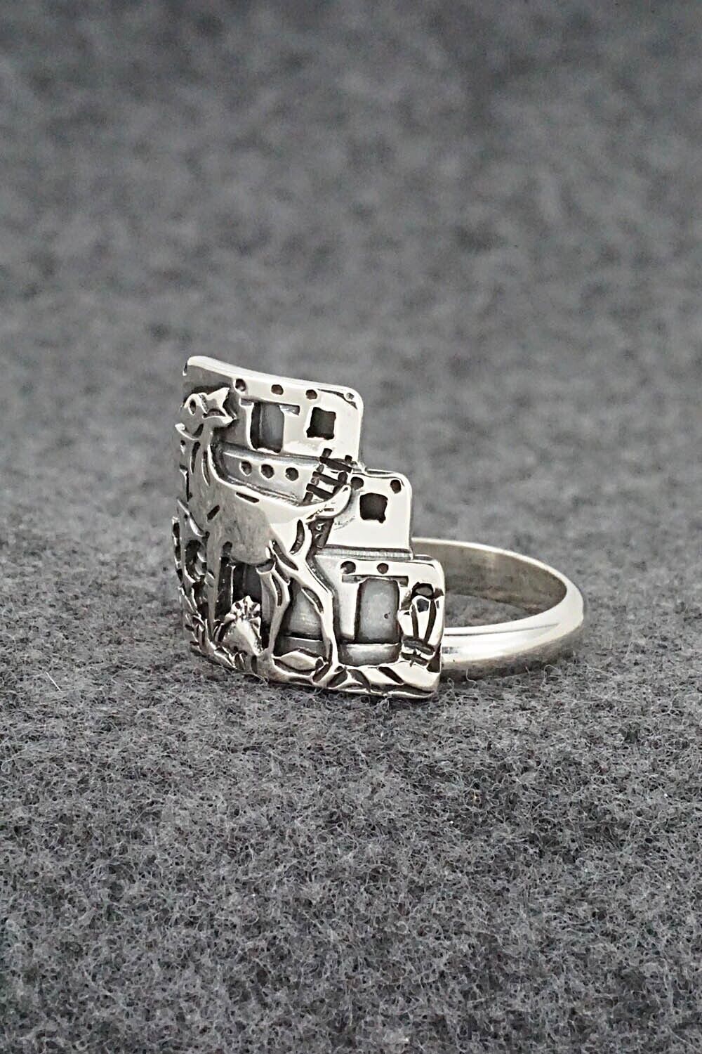 Sterling Silver Ring - Robin Wood - Size 8.25