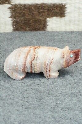 Badger Zuni Fetish Carving - Derrick Kaamasee