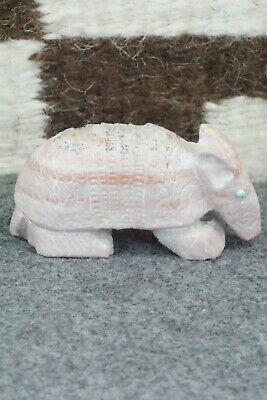 Armadillo Zuni Fetish Carving - Derrick Kaamasee - High Lonesome Trading