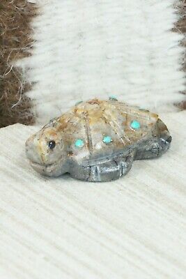 Turtle Zuni Fetish Carving - Carl Etsate