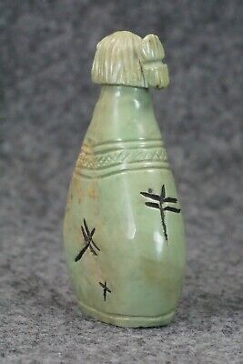Corn Maiden Zuni Fetish Carving - Sandra Quandelacy