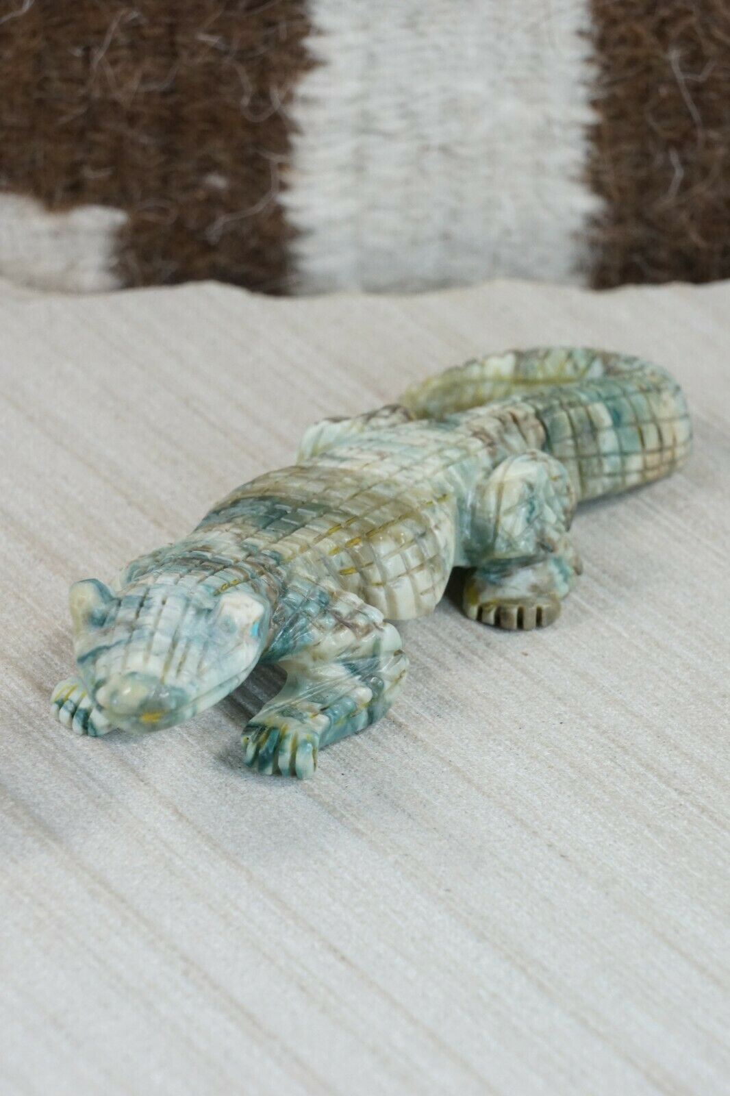 Lizard Zuni Fetish Carving - Tony Mackel