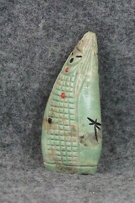 Corn Maiden Zuni Fetish Carving - Sandra Quandelacy