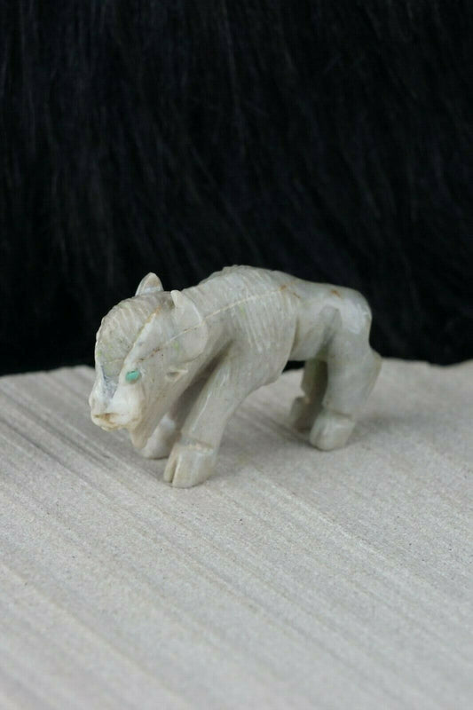 Buffalo Zuni Fetish Carving - Jonas Hastito - High Lonesome Trading