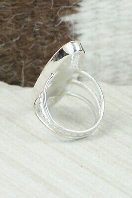 Spiny Oyster & Sterling Silver Ring - Harold Smith - Size 6.25