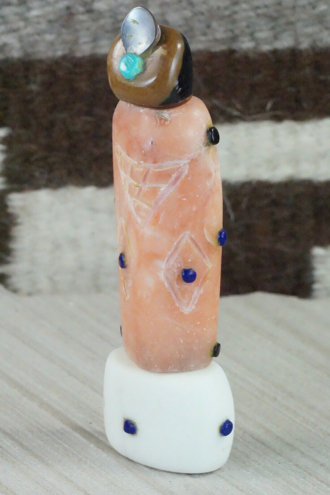 Corn Maiden Zuni Fetish Carving - Roger Shebola