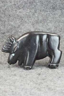Moose Zuni Fetish Carving - Andres Quandelacy