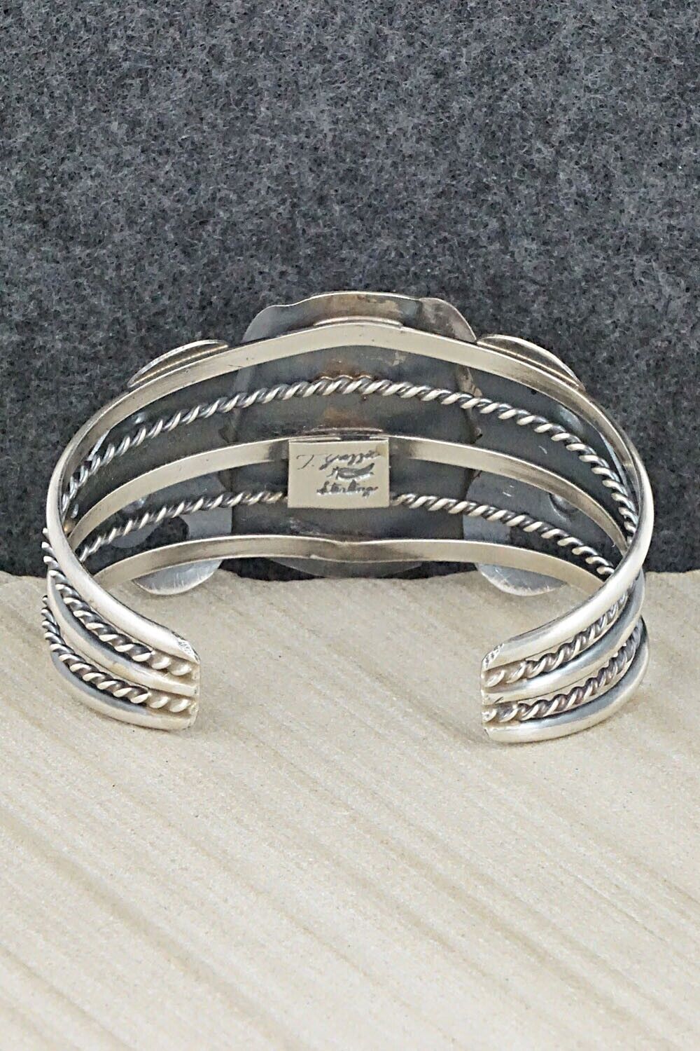 Turquoise & Sterling Silver Bracelet - Tim Yazzie