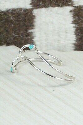 Turquoise & Sterling Silver Bracelet - Yolanda Skeets - High Lonesome Trading
