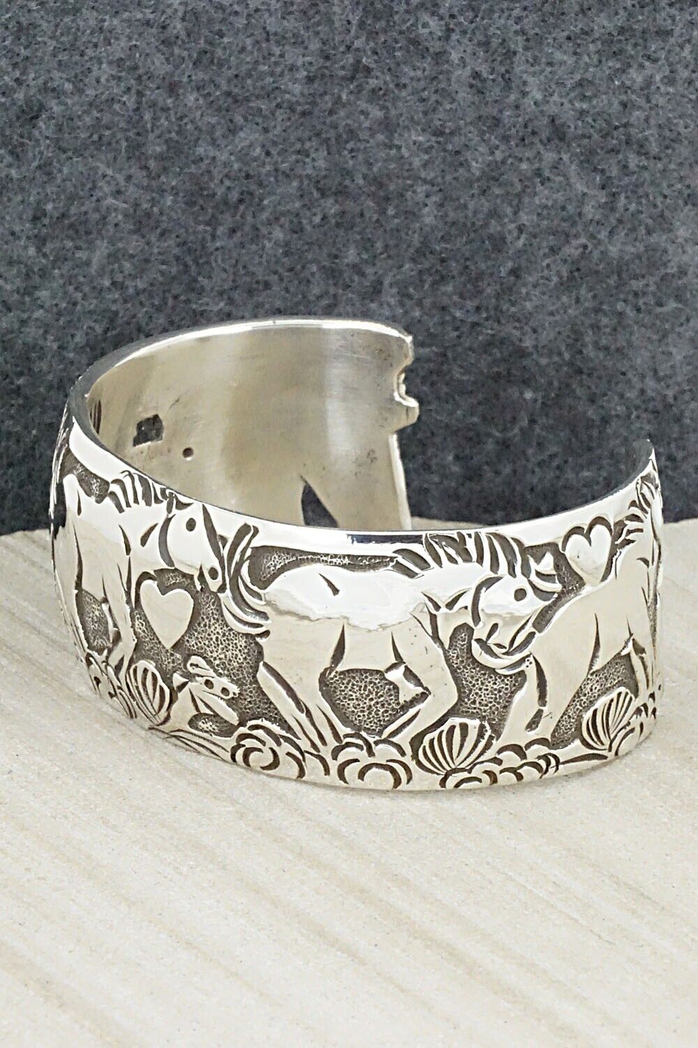 Sterling Silver Bracelet - Lloyd Becenti