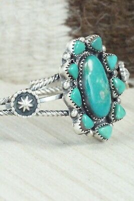 Turquoise & Sterling Silver Bracelet - Roberta Begay