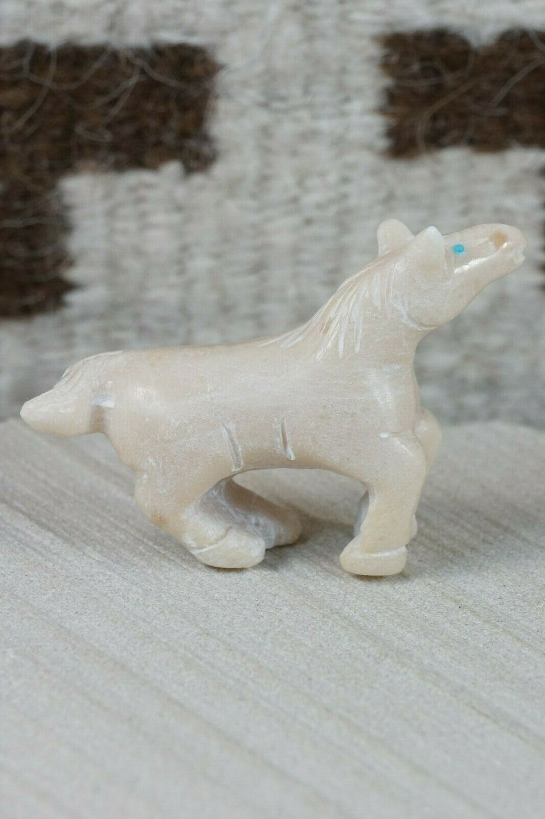 Horse Zuni Fetish Carving - Cody Nastacio - High Lonesome Trading