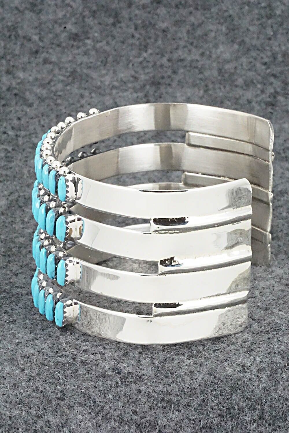 Turquoise & Sterling Silver Bracelet - Veronica Martza