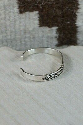 Navajo Sterling Silver Bracelet - Bruce Morgan - High Lonesome Trading