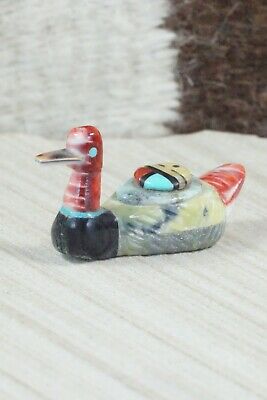 Duck Zuni Fetish Carving - Darrin Boone