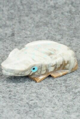 Frog Zuni Fetish Carving - Alex Tsethlikai
