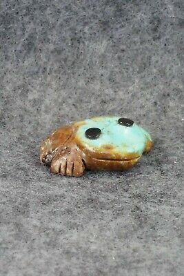 Frog Zuni Fetish Carving - Reynold Lunasee