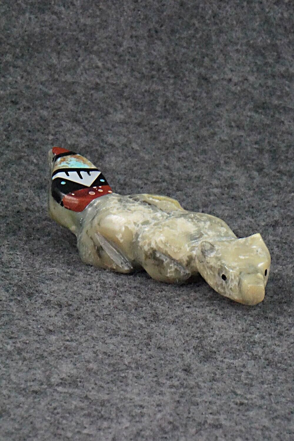 Wolf Zuni Fetish Carving - Steven Natachu