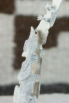 Eagle Zuni Fetish Carving - Lewis Malie Jr - High Lonesome Trading