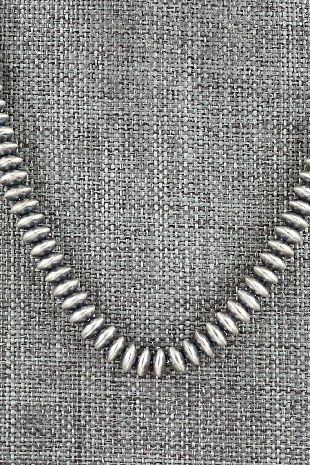 Sterling Silver Navajo Pearl Necklace - Jan Mariano
