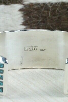 Turquoise & Sterling Silver Bracelet - Lawrence Loretto