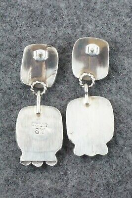 Turquoise & Sterling Silver Earrings - Selina Warner