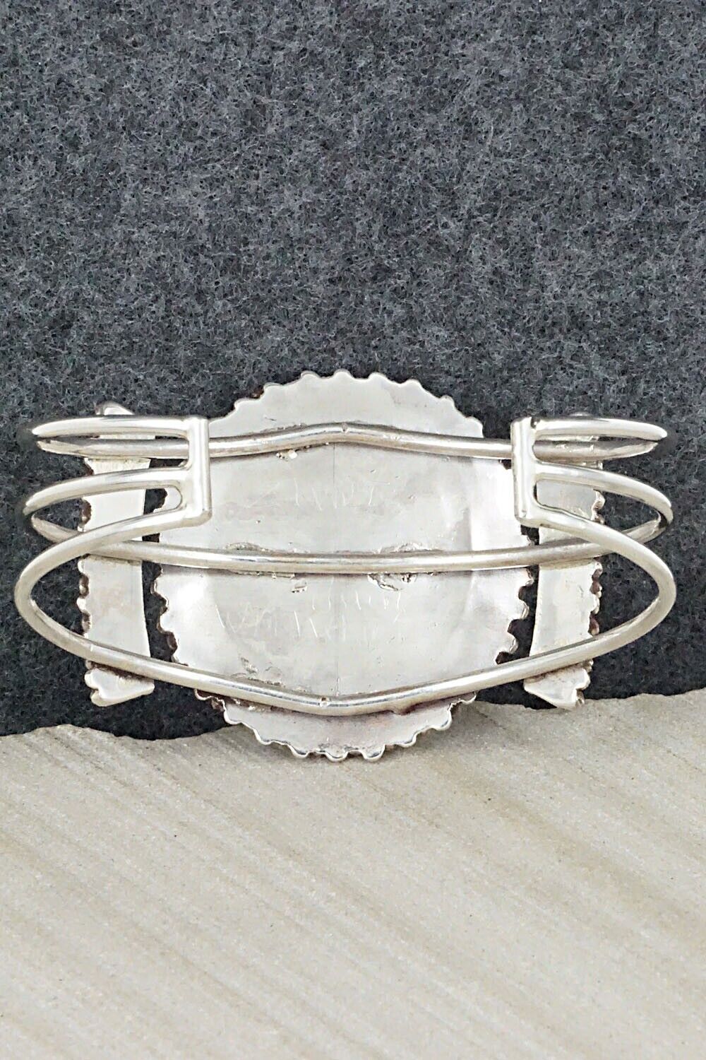 Turquoise & Sterling Silver Bracelet - Judy Wallace