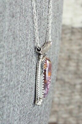 Spiny Oyster & Sterling Silver Necklace - Sharon McCarthy