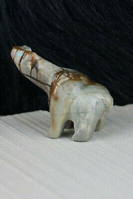 Bear Zuni Fetish Carving - Cameron Nastacio - High Lonesome Trading