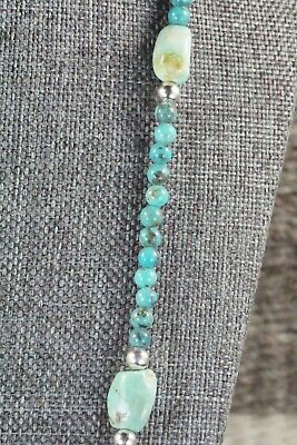 Turquoise & Sterling Silver Necklace - Navajo