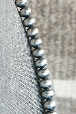 Navajo Sterling Silver Pearl Necklace - Crystal Haley